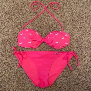 Hollister Pink Bikini